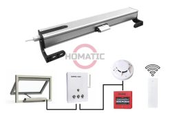 Cửa Sổ Thoát Khói Tự Động HM-PC01 Kết Hợp Hệ Thống PCCC | HOMATIC Việt Nam✅